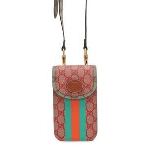 GUCCI Authentic Cream Leather Shoulder Bag